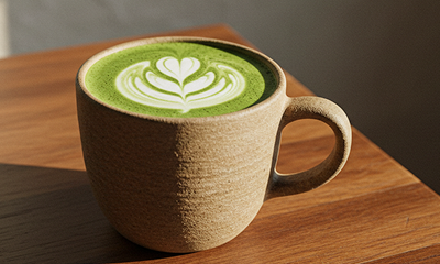 季節限定オリジナルラテ