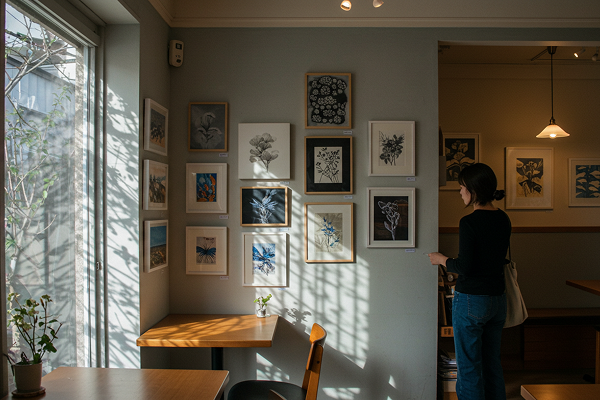 「光と影」アート展示