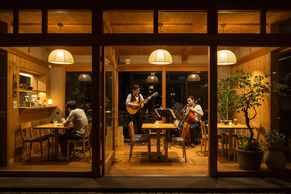 ジャズナイト at Café Lumière