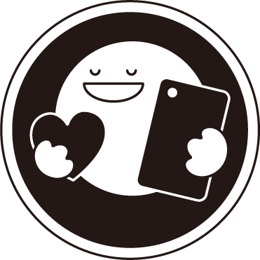 電話健康相談の日のロゴマーク文字なし黒ベース